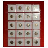 (20) Proof Jefferson Nickels back to 1957