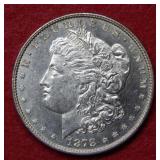 1878 Morgan Silver Dollar - 8 Tail Feathers