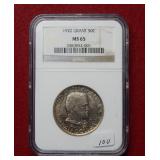 1922 Grant Silver Half NGC MS65