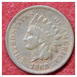 1868 Indian Head Cent