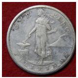 1908 S Philippine One Peso