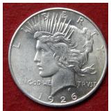 1926 D Peace Silver Dollar