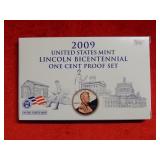 2009 US Mint Lincoln Bicentennial Cent Proof Set