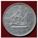 1949 Canada Silver Dollar - Ship