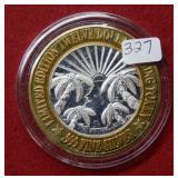 Las Vegas .999 Silver Token