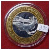 Las Vegas .999 Silver Token