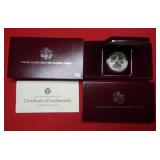 1988 Proof Silver Olympic Dollar