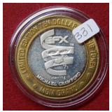 Las Vegas .999 Silver Token