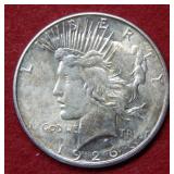 1926 S Peace Silver Dollar