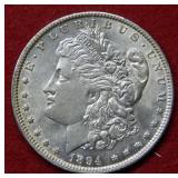 1894 O Morgan Silver Dollar