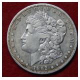 1892 S Morgan Silver Dollar Coin