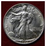1942 Walking Liberty Silver Half