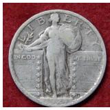 1924 Standing Liberty Silver Quarter