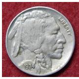 1934 D Buffalo Nickel