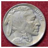 1929 D Over D Buffalo Nickel
