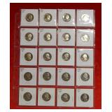 (20) Proof Washington Quarters back to 1968
