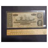 1864 $20 CSA Note