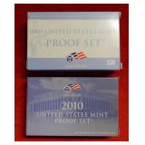 2009 & 2010 US Proof Sets