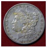 1892 S Morgan Silver Dollar