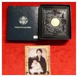 1995 Two Civil War Comm Coin Set