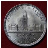 1939 Canada Silver Dollar