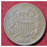 1864 Two Cent Piece