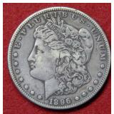 1896 S Morgan Silver Dollar Coin