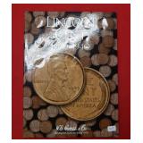 (68) Lincoln Cents with Free Book