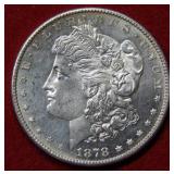 1878 S Morgan Silver Dollar Coin