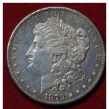 1879 S REV of 1879 Morgan Silver Dollar Coin