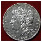 1896 Morgan Silver Dollar