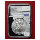 2021 Silver Eagle Type I NGC MS69
