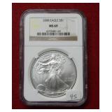 2008 Silver Eagle 1oz NGC MS69