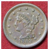 1853 Large Cent