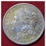 1884 S Morgan Silver Dollar