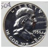 1956 Proof Franklin Silver Half