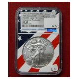 2021(P) Silver Eagle Type I NGC MS69