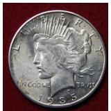1935 S Peace Silver Dollar
