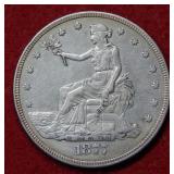 1877 Silver Trade Dollar
