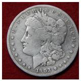 1903 S Morgan Silver Dollar Coin