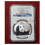 2011 China Panda NGC MS69- Early Release