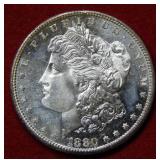 1880 S Morgan Silver Dollar Coin
