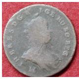 1763 Hungary Copper Coin