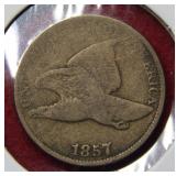 1857 Flying Eagle Cent
