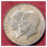 1867/1927 Canada 60th Anniv Coin