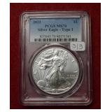 2021 Silver Eagle 1oz PCGS MS70 Type II