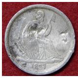 1837 Seated Liberty Dime - No Stars - Dings