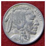 1925 D Buffalo Nickel