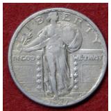 1927 D Standing Liberty Silver Quarter