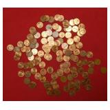 Lot of Foreign Pennies - Many in 1970s